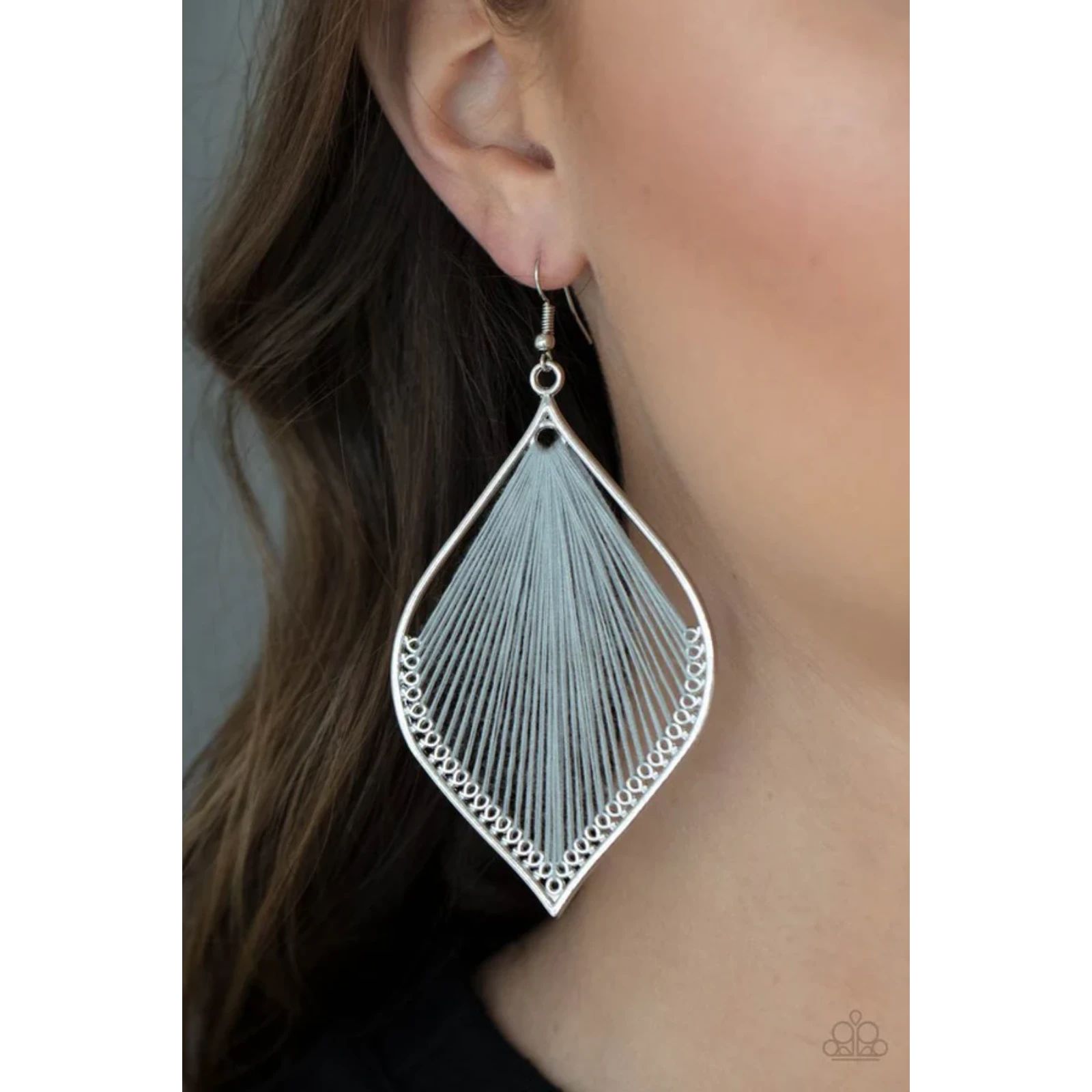 String Theory Silver Earring 277